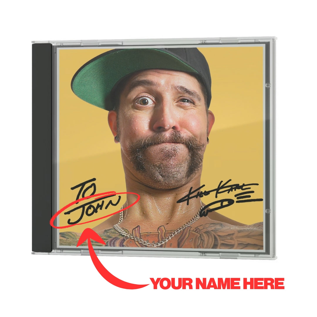 🔥JUST THE TIP Signed + Personalized CD
